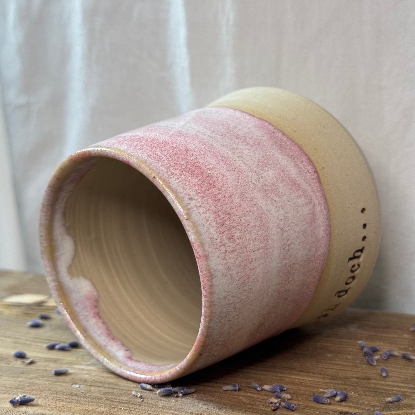 Becher „Sag ich doch“ Rosy Glow