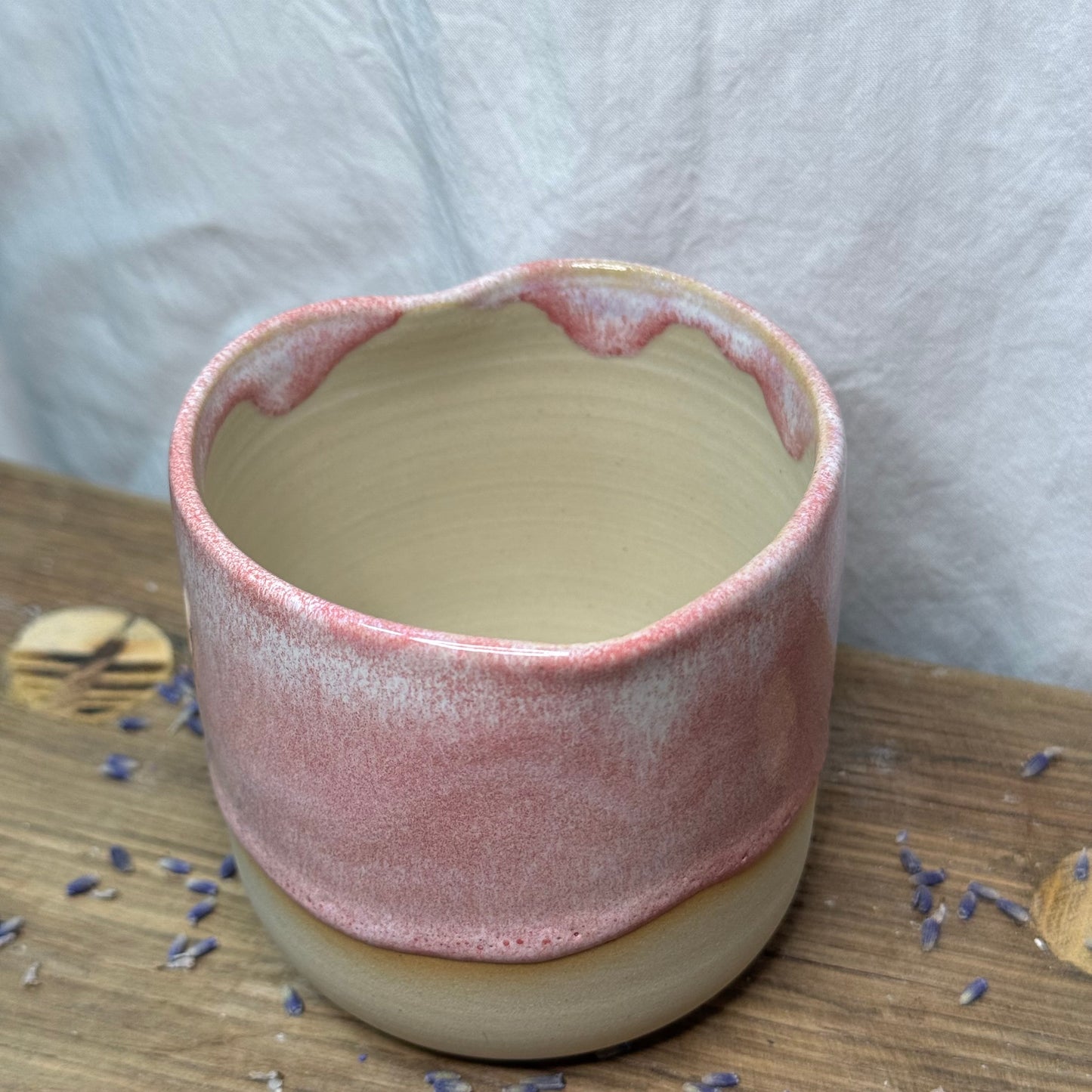 Herzbecher Rosy Glow