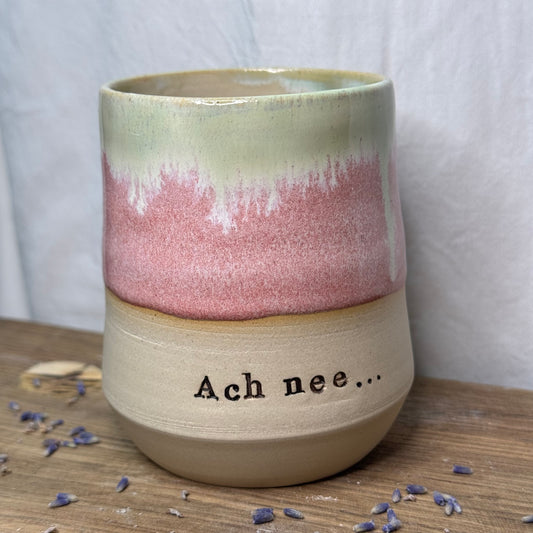 Becher „Ach nee“