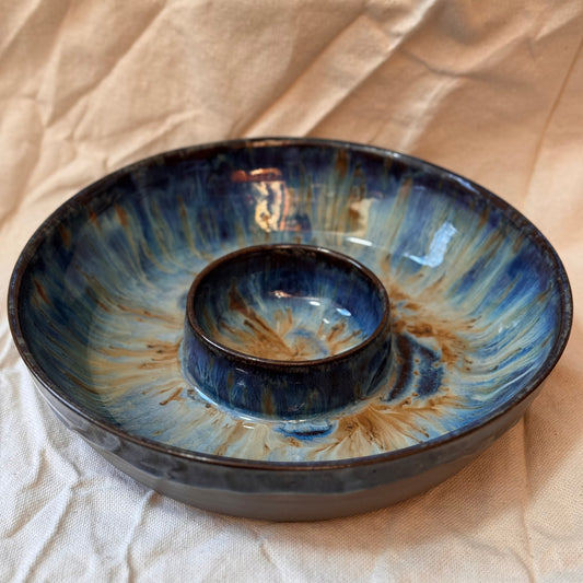 Chip&Dip Bowl Ocean Flow