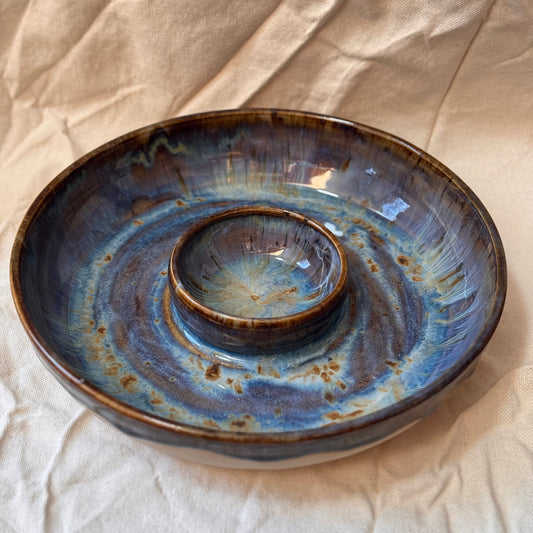 Chip&Dip Bowl Ocean Flow